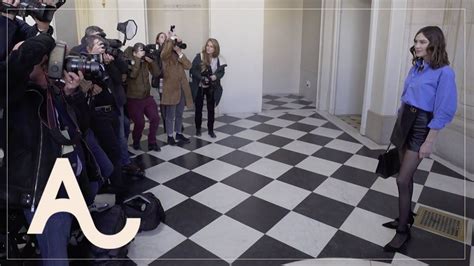 Alexa Chung Behind The Scenes at Dior Haute Couture 